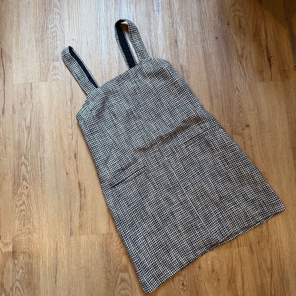 Abercrombie & Fitch Black and White Houndstooth Dress